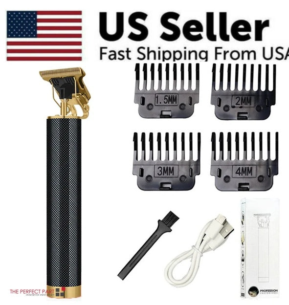 Professional Hair Clippers Trimmer Cutting Beard Cordless Barber Shaving Machine